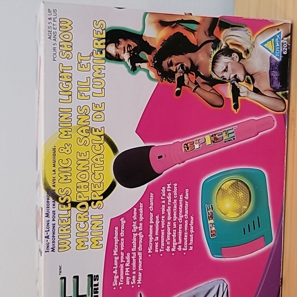 RARE Spice Girls Official Merchandise Wireless Mic and Mini Light Show 1997 - Picture 3 of 10